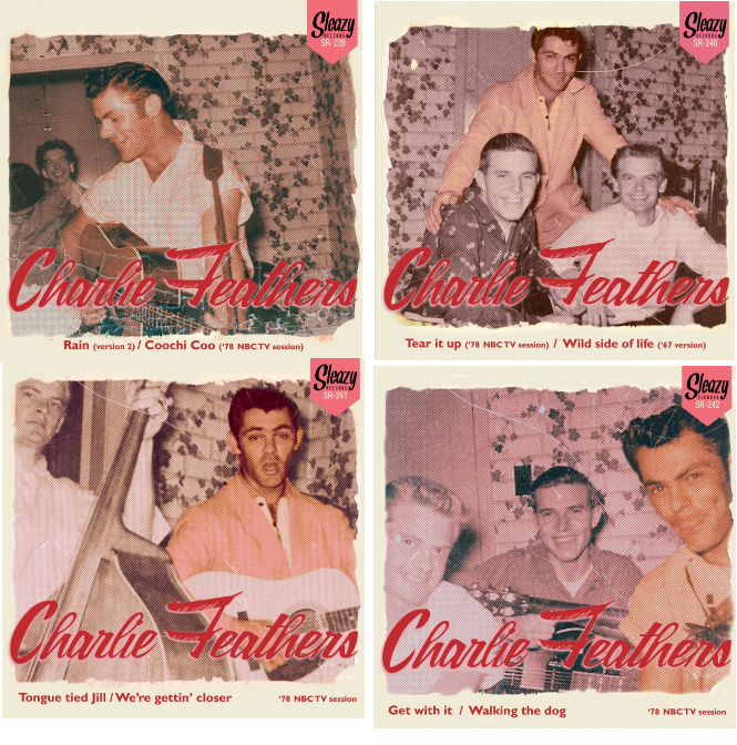 Feathers ,Charlie - 45's Bundle Vol 1 ... 4 ,Limited Deal!